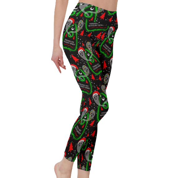 Creepy Christmas Leggings – Poltergeists and Paramours