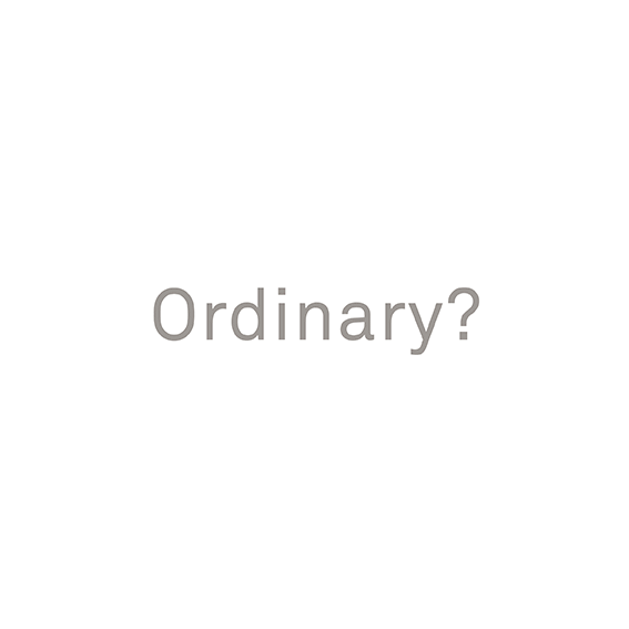 we are not the ordinary