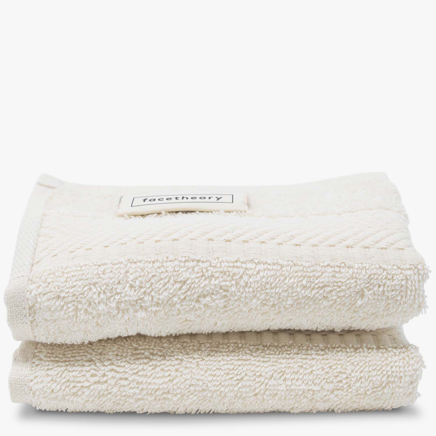 Asciugamani per il Viso, in Cotone Biologico Spesso (confezione da
