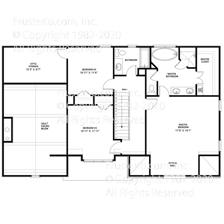 Sigmund House Plan 2nd Floor