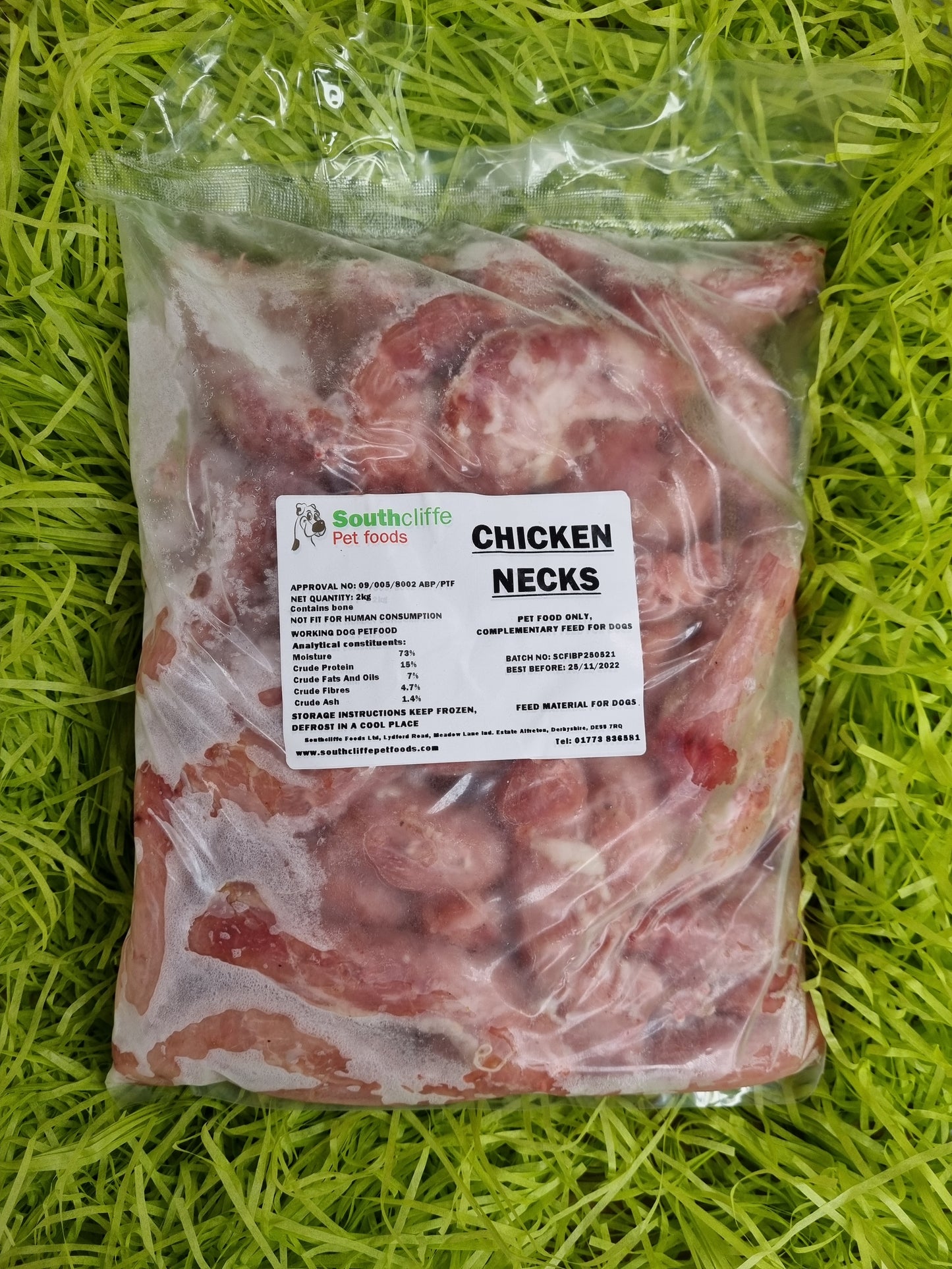 are chicken neck bones safe for dogs