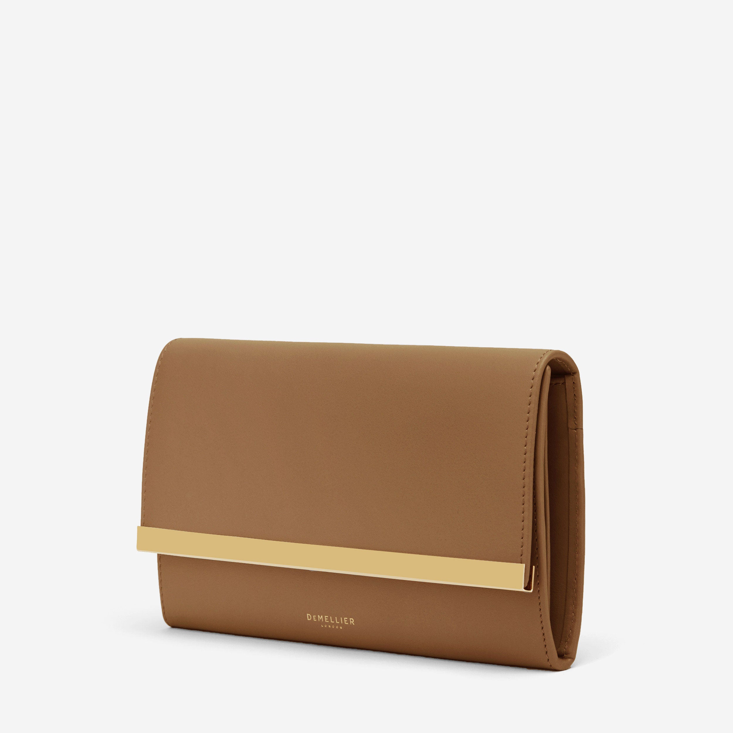 The Milos Card Holder| Olive Smooth | DeMellier