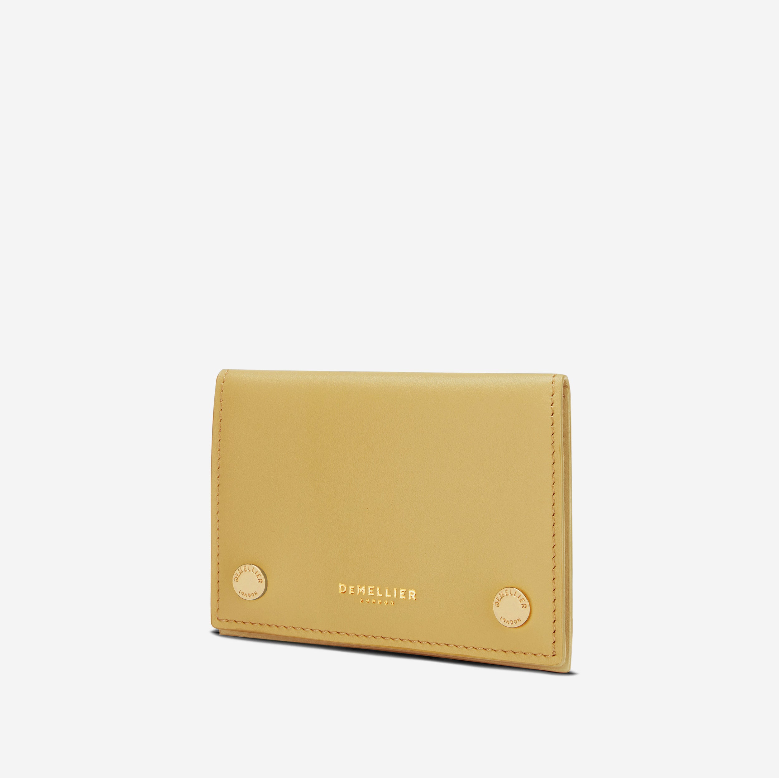 The Milos Card Holder | Coral Smooth | DeMellier