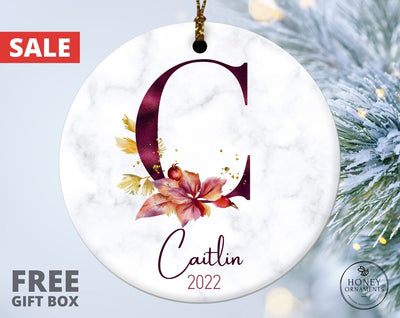 Monogrammed Christmas Ornaments - Personalized Gallery