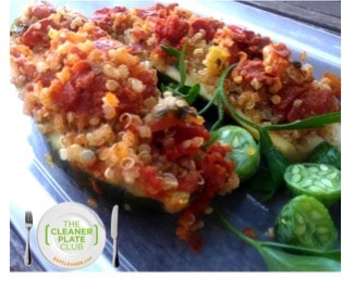 stuffed quinoa