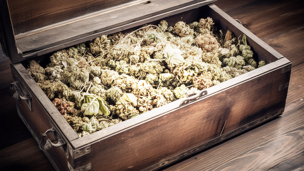 Chest of weed