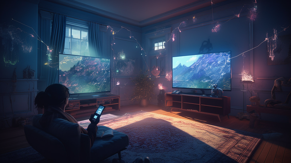 Immersive gaming room