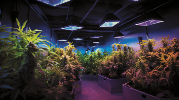Marijuana Grow room