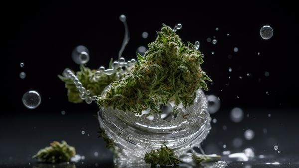 Microdosing Marijuana, taken from a stash box