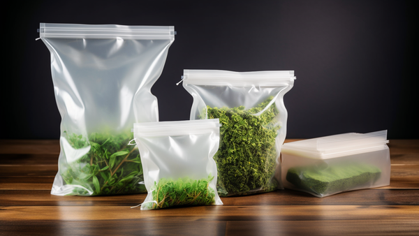 Plastic bags for marijuana