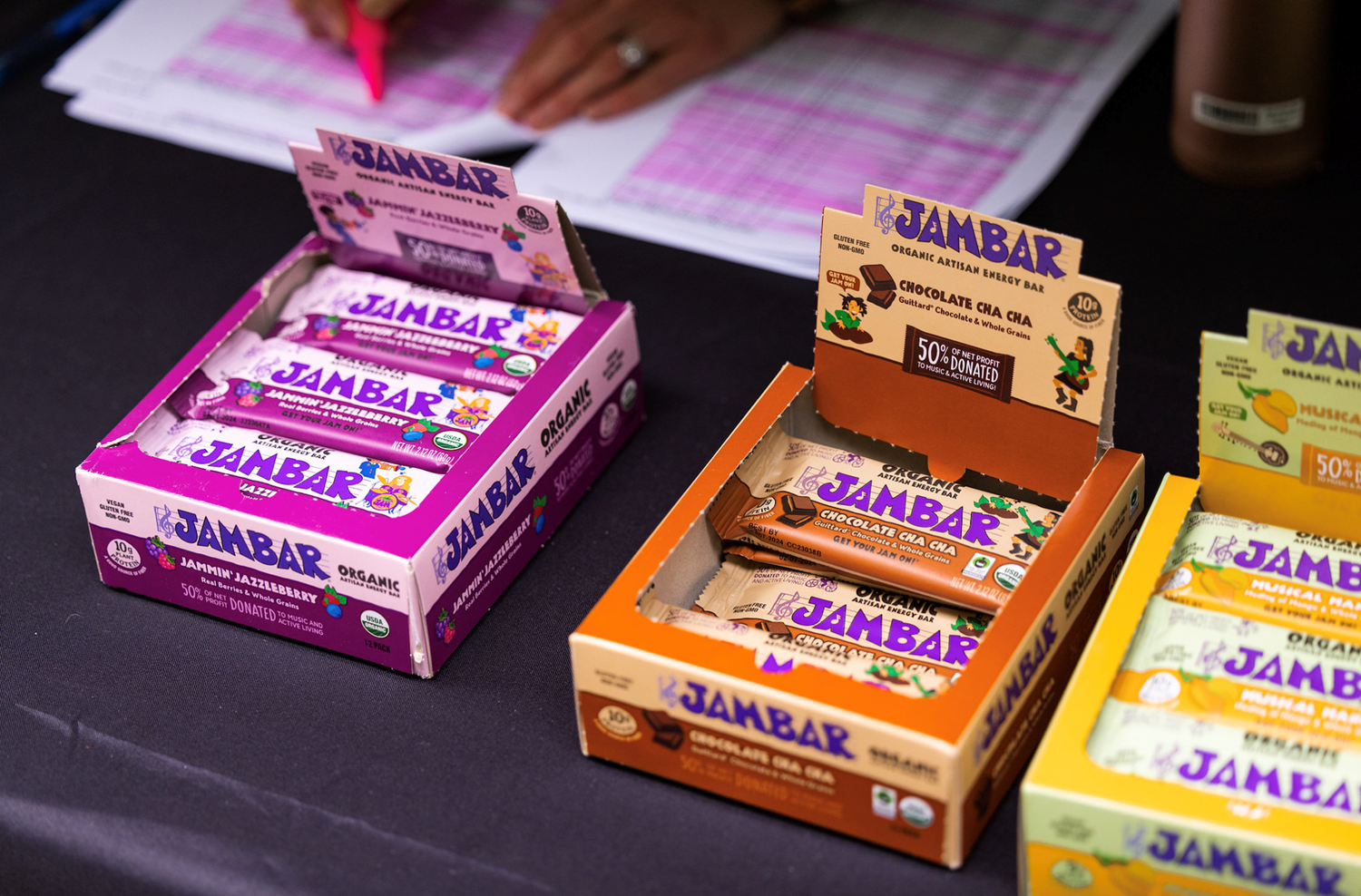 Fuel your race with JAMBARs!