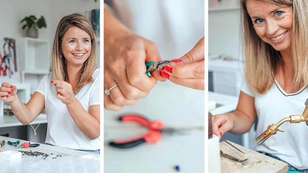 handgemaakte oorbellen van Jewels with Flair, online sieraden webshop