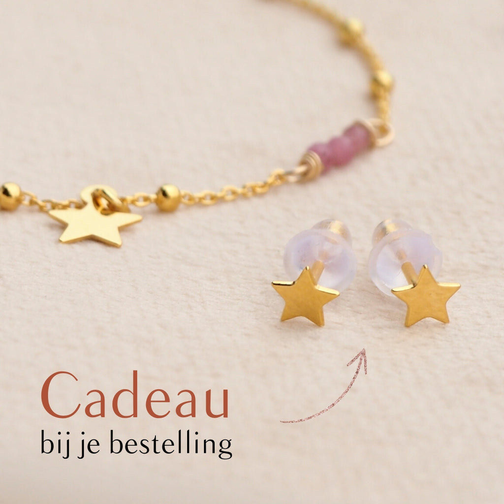 star stud earrings as a gift with your order