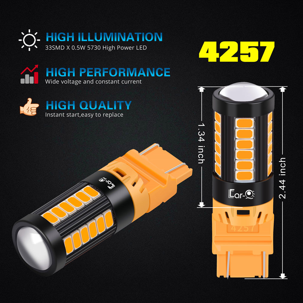 4257na-led-bulb-amber-yellow-ford-f150-turn-signal-light-blinker-lamp