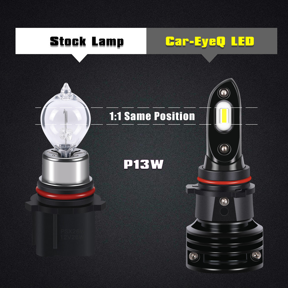 Car-EyeQ-12277-P13W-LED-daytime-running-lights-bulbs-spec-halogen-lamp-12277C1