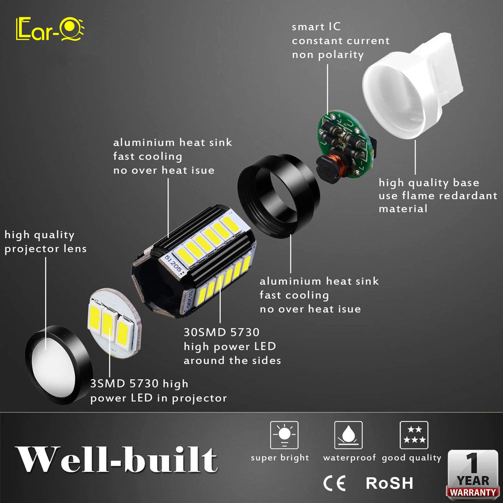 T20-7440-W21W-7443-LED-Bulb-white-reverse-drl-signal-brake-tail-lights