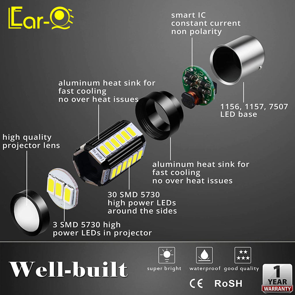 BA15S-7506-P21W-1156-LED-Bulb-white-reverse-drl-brake-tail-lights