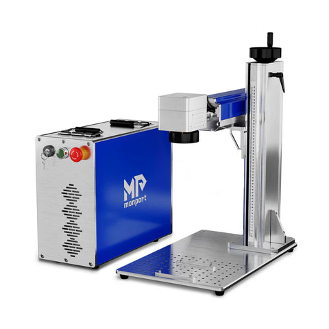 Monport GQ 20W (4.3" x 4.3") Fiber Laser Engraver & Marking Machine with FDA Approval - Machine