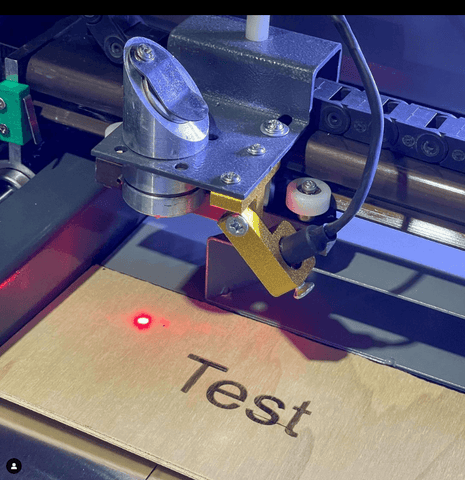 laser engraver test
