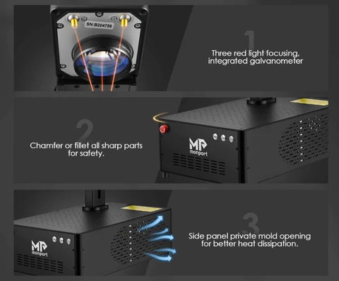 Monport GP30 Fiber Laser Engraver