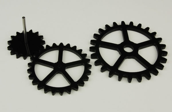 Laser cutting of gears delrin