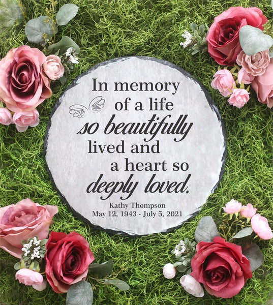 Personalized Memorial Stone