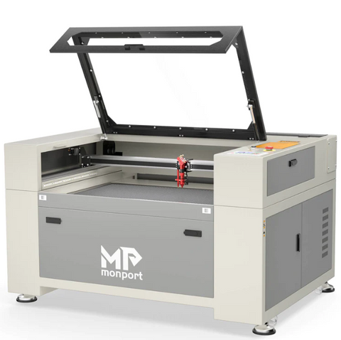 Monport 100W CO2 Laser Engraver & Cutter (40" x 24") with FDA Approved