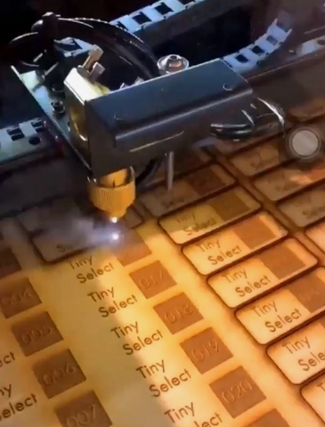 laser engraving