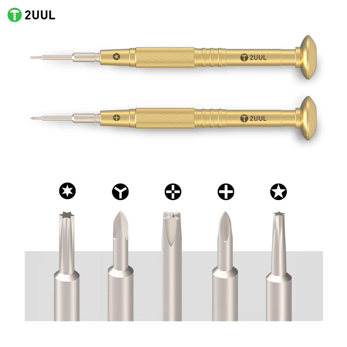 2UUL Everyday Screwdriver - Vanadium Steel - Phillips PH0000 (1.2mm)