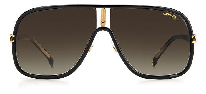 FLAGLAB 11 R60 noir marron semi-transparent Sunglasses Unisex