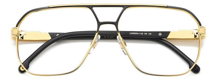 CARRERA 1135 I46 noir mat or  Opticals Men