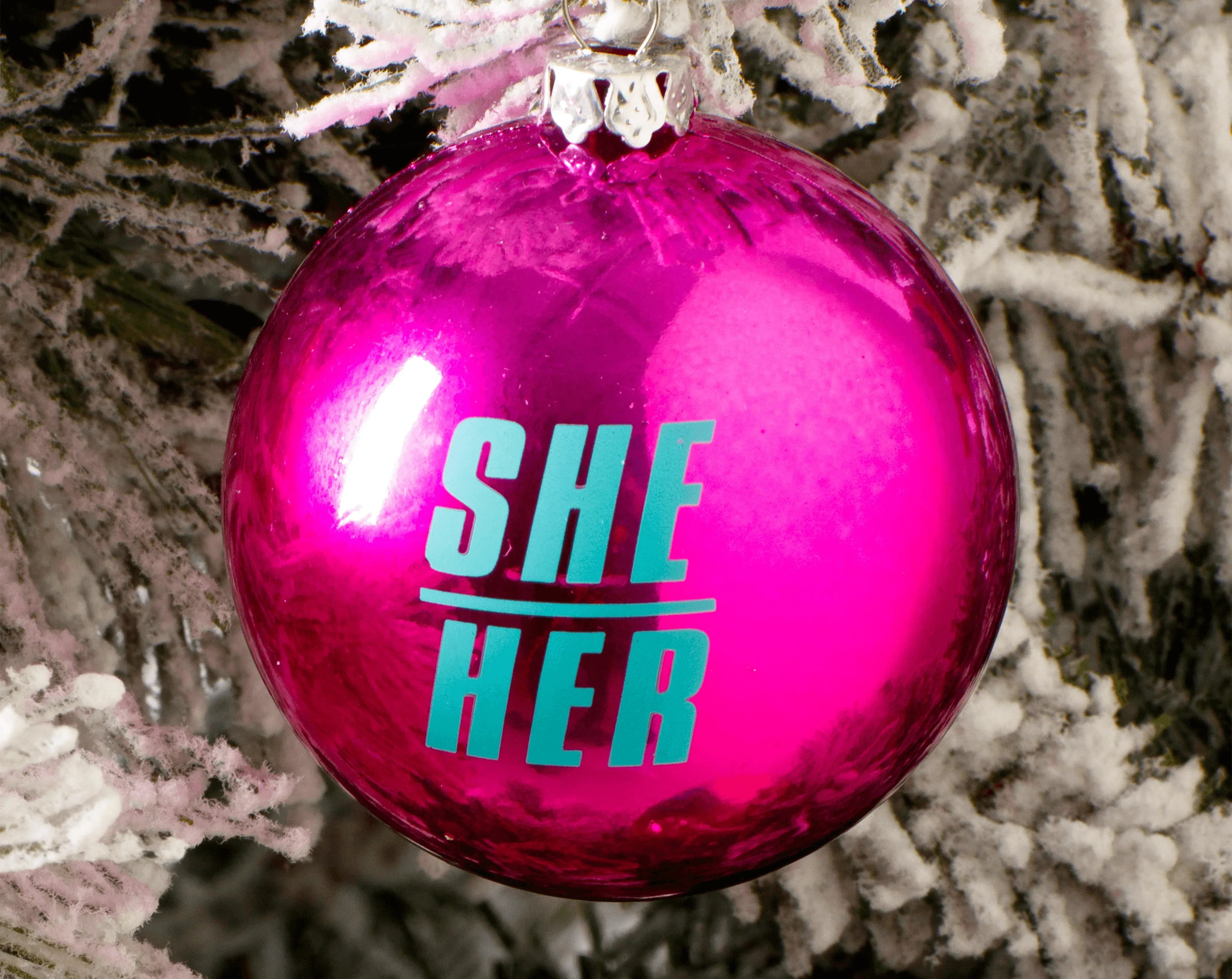 Gender Pronoun Baubles