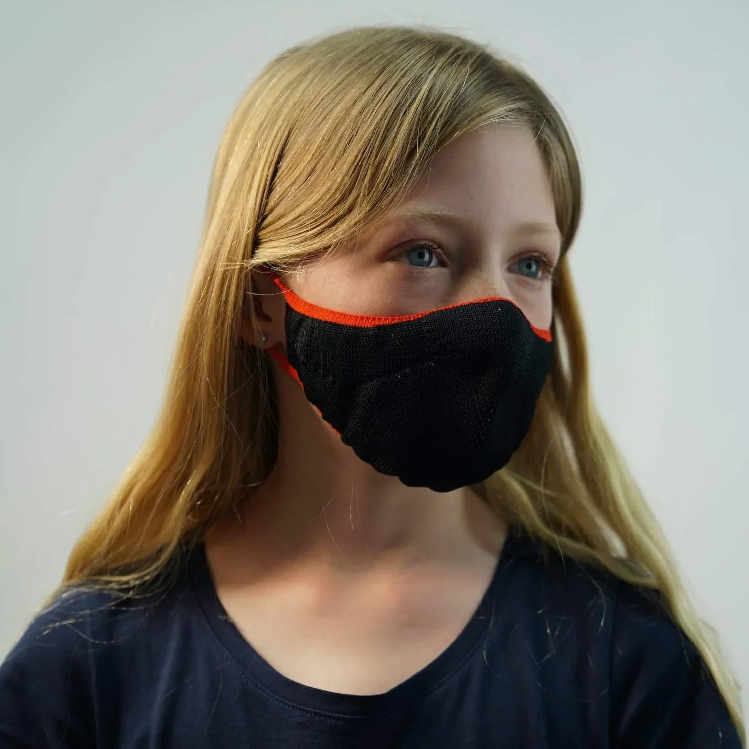 Face Mask: Black (kids)