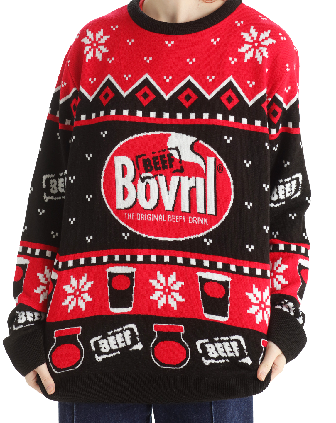 Bovril® Official Knitted Christmas Jumper