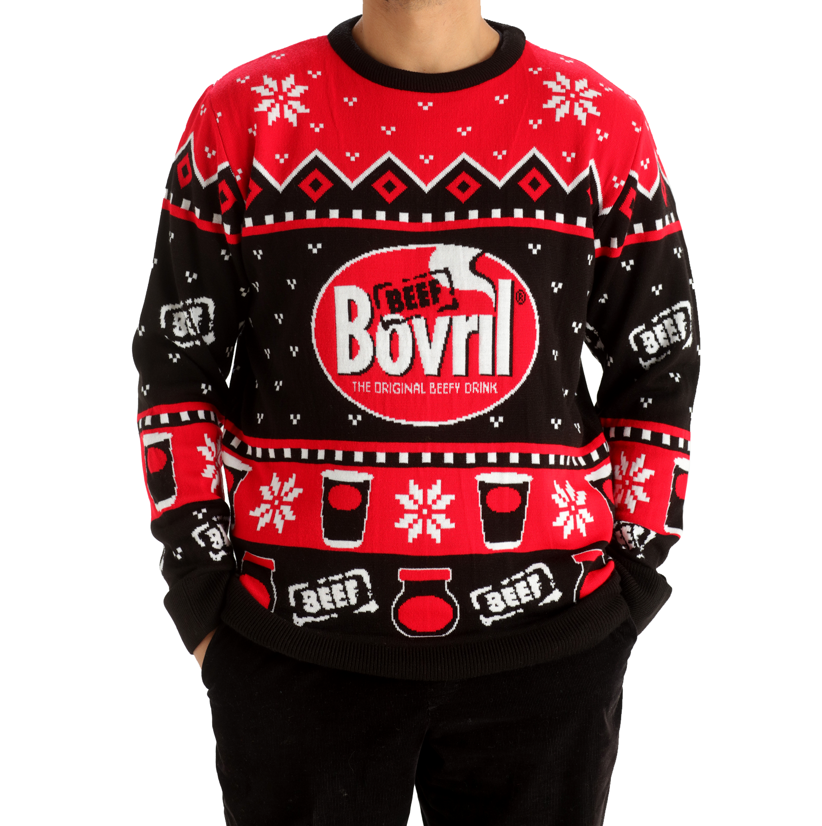 Bovril® Official Knitted Christmas Jumper