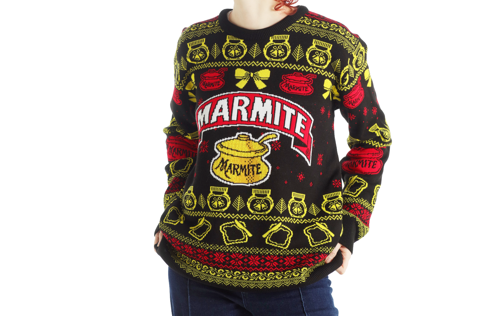 Marmite® Official Knitted Christmas Jumper