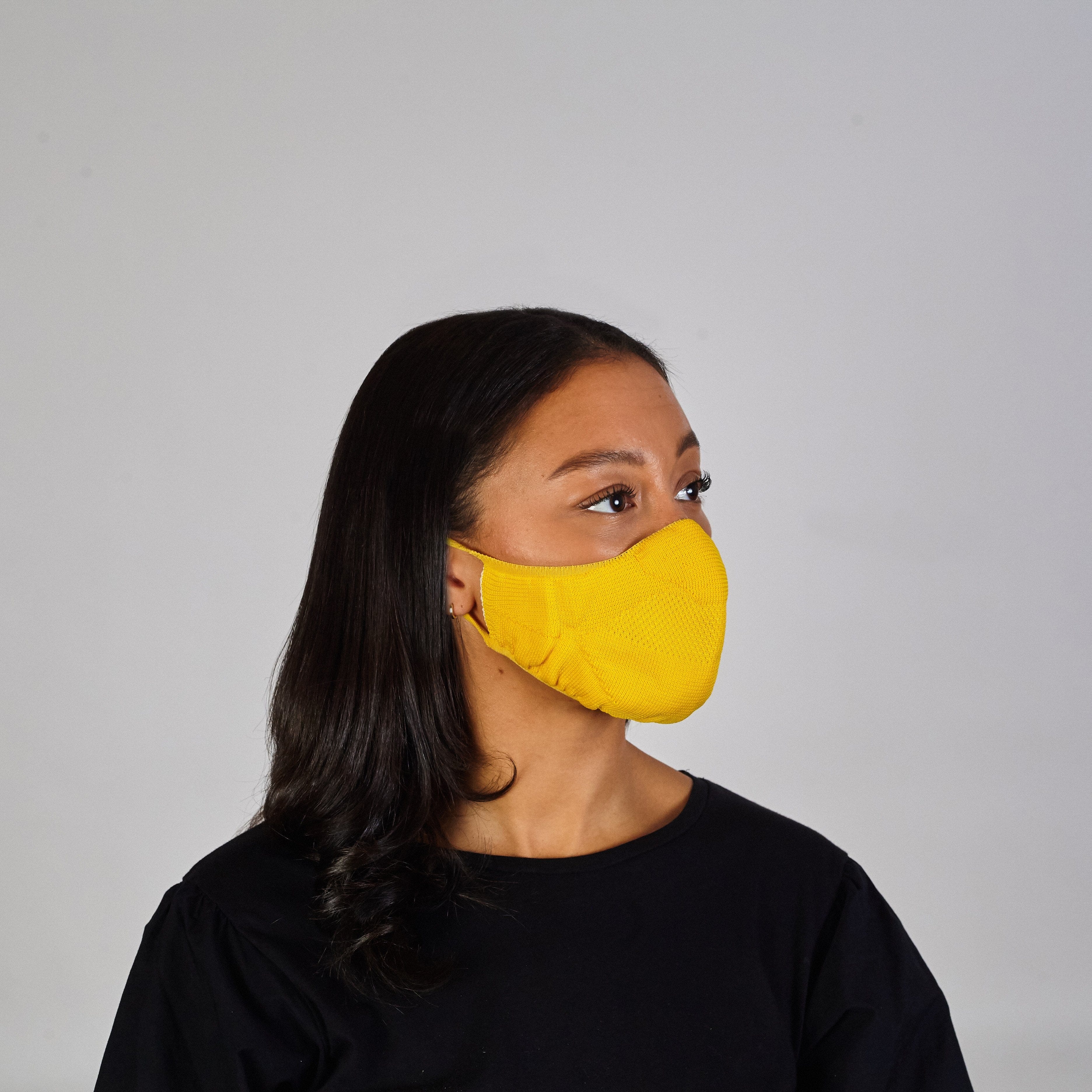 Face Mask: Yellow