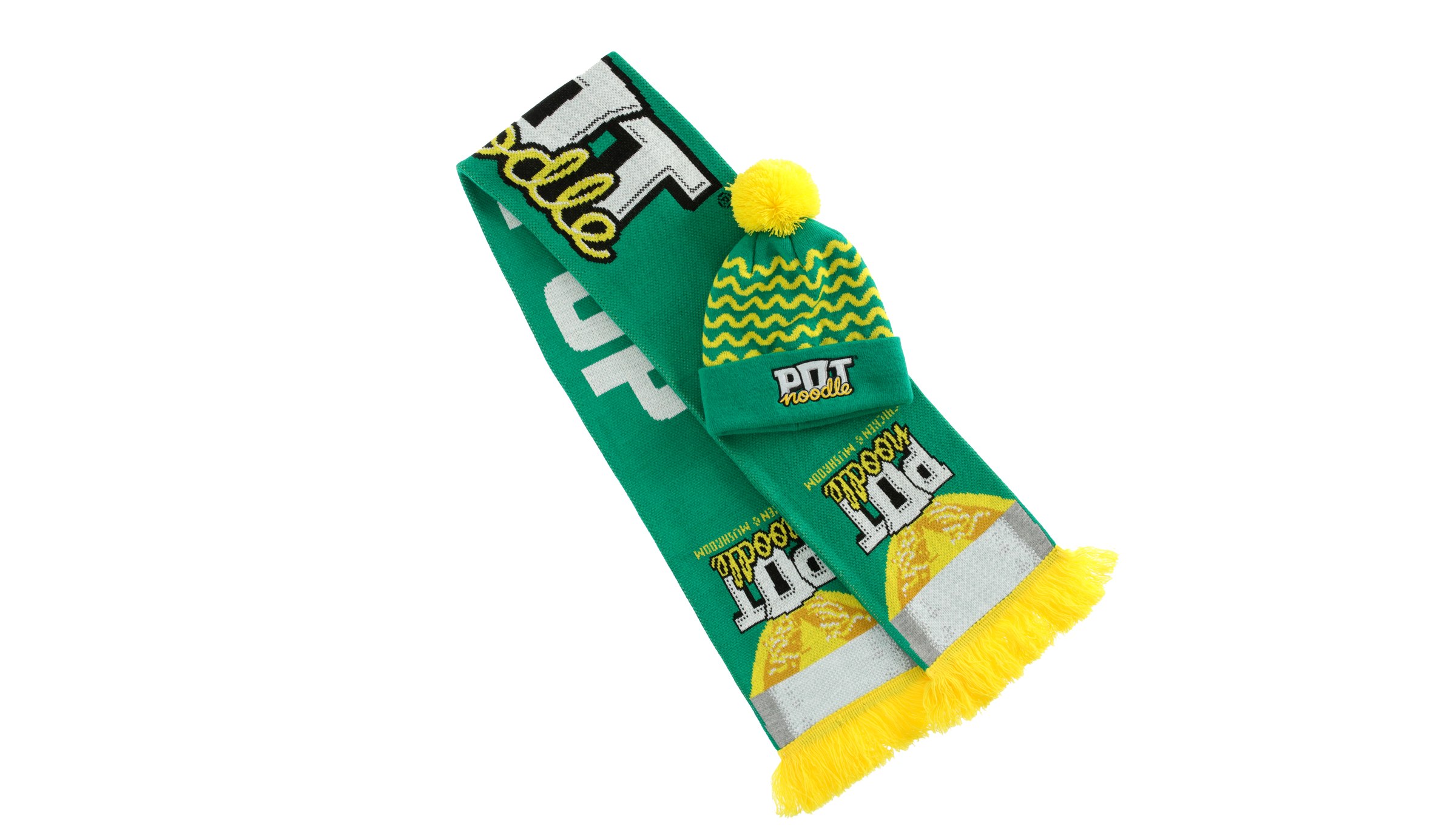 Pot Noodle® Official Knitted Scarf - Limited Edition