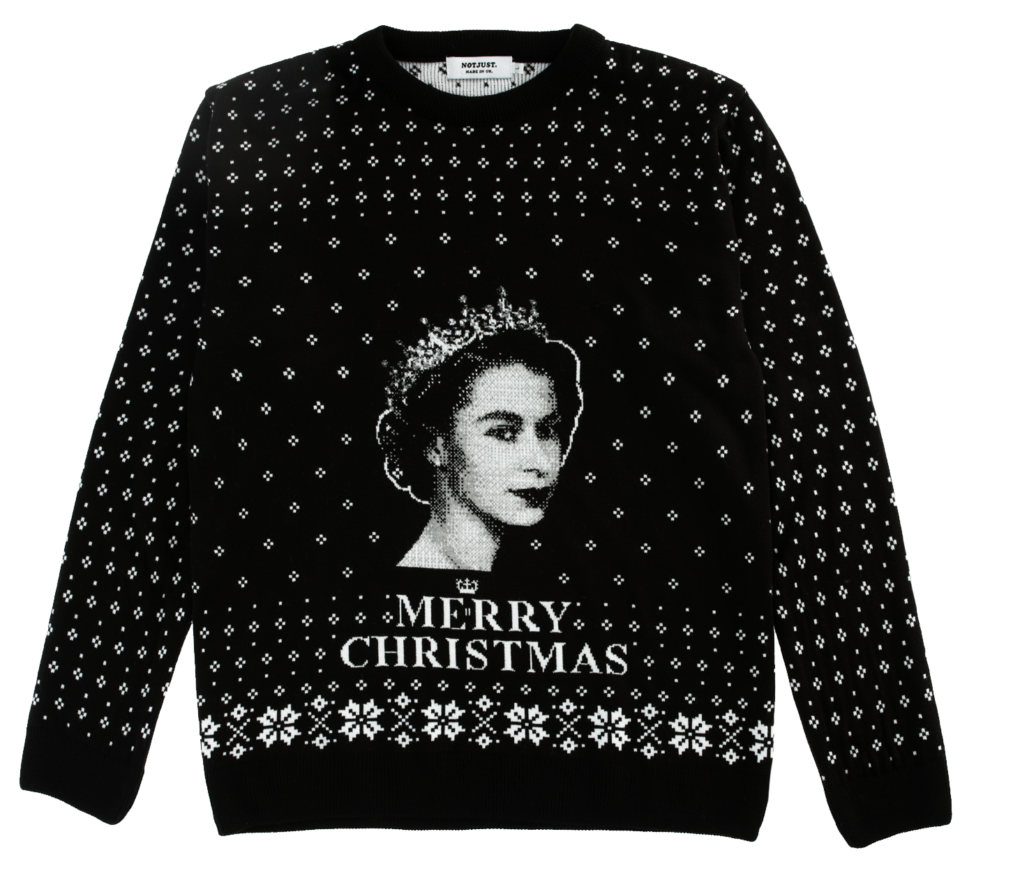 The Queen Christmas Jumper - Knitted in Britain