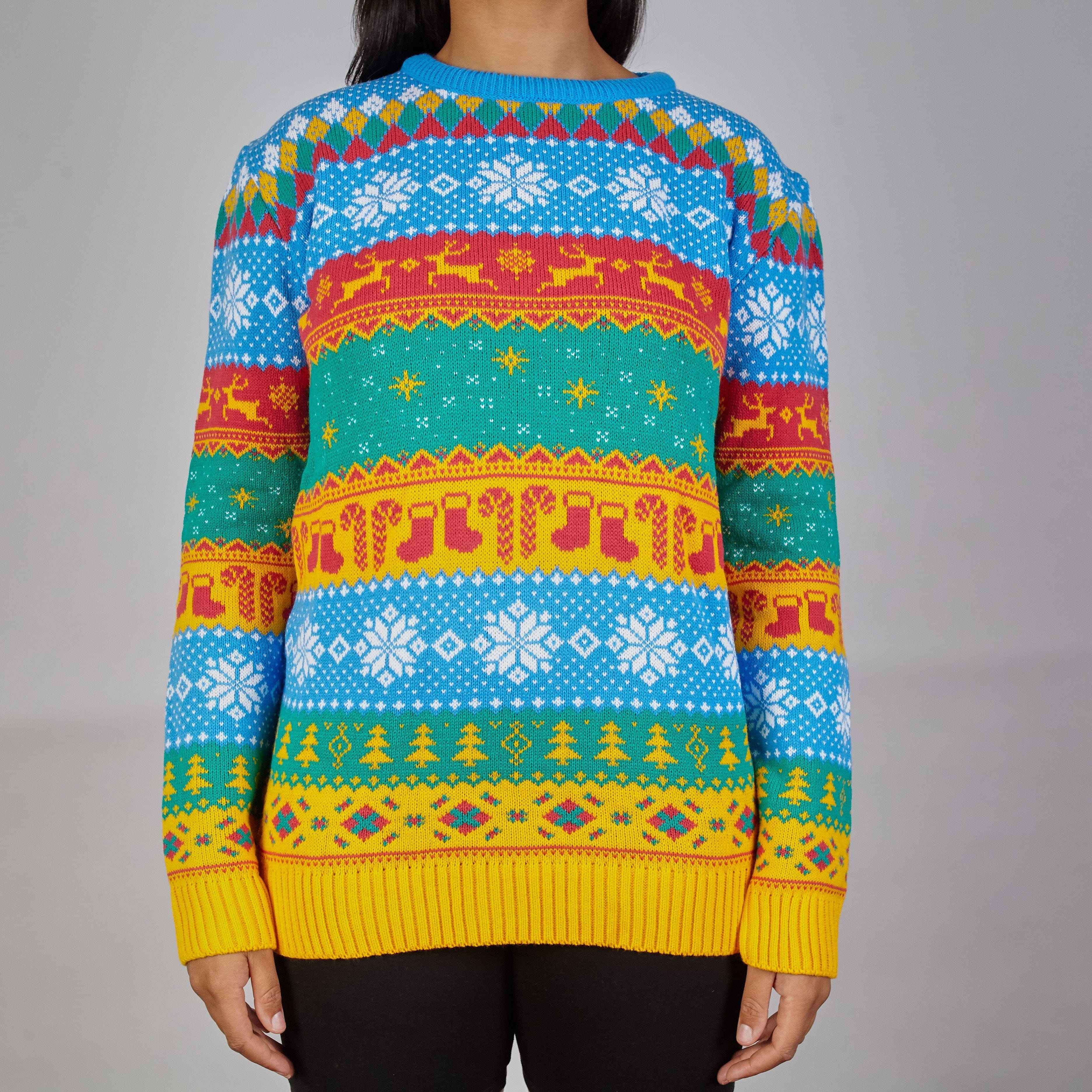 Lishy Mariusgenser: Knitted Christmas Jumper