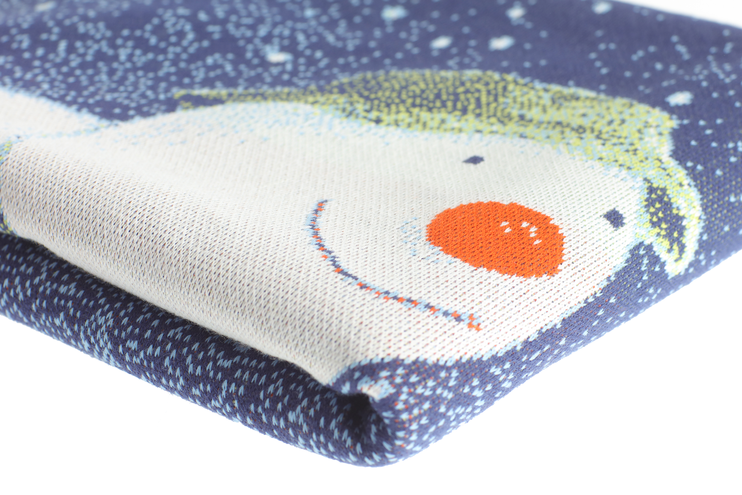 Raymond Briggs' The Snowman Knitted Blanket