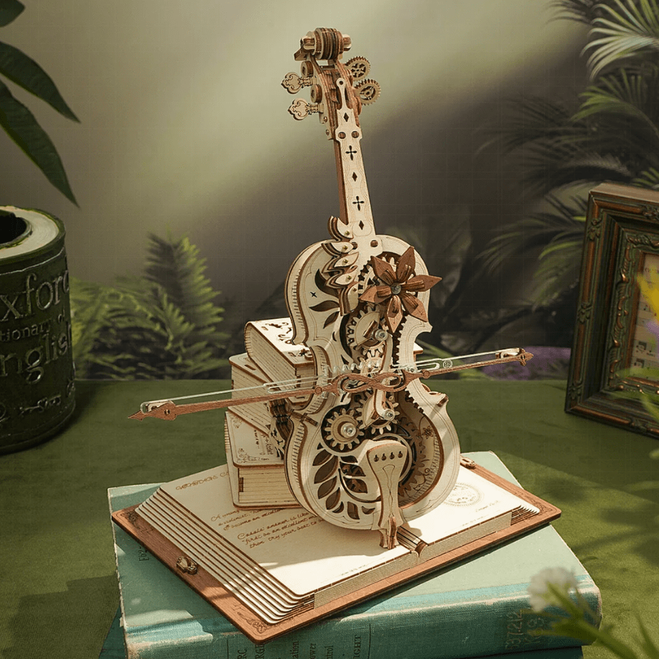 Image of Magic Cello Music Box 3D Puzzle