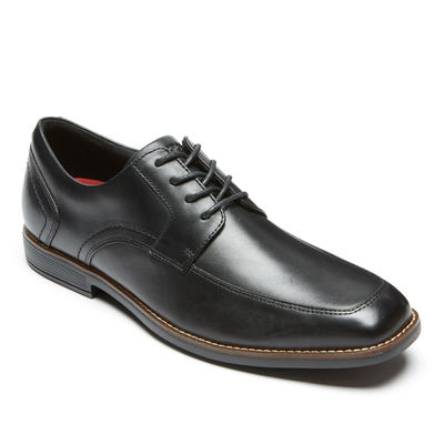 락포트 Rockport Mens Slayter Apron Toe Oxford,BLACK