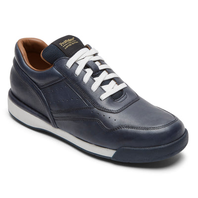 락포트 Rockport Men’s 7100 ProWalker Limited Edition Shoe,NAVY LEATHER