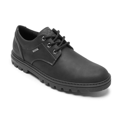 락포트 Rockport Mens Weather Or Not Oxford – Waterproof,BLACK LEATHER