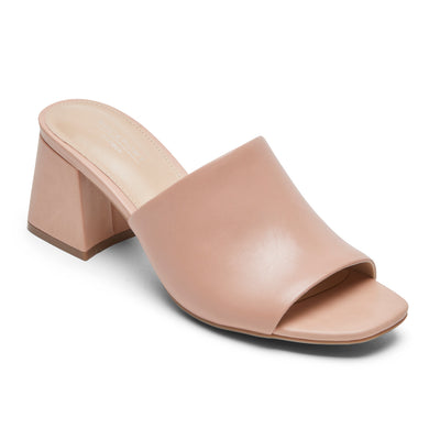 락포트 Rockport Womens Farrah Slide Sandal,TUSCANY PINK