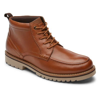 락포트 Rockport Men’s Mitchell Moc Boot,Tan