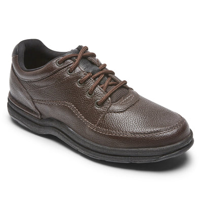 락포트 Rockport World Tour Mens Classic Shoe,BROWN TUMBLED