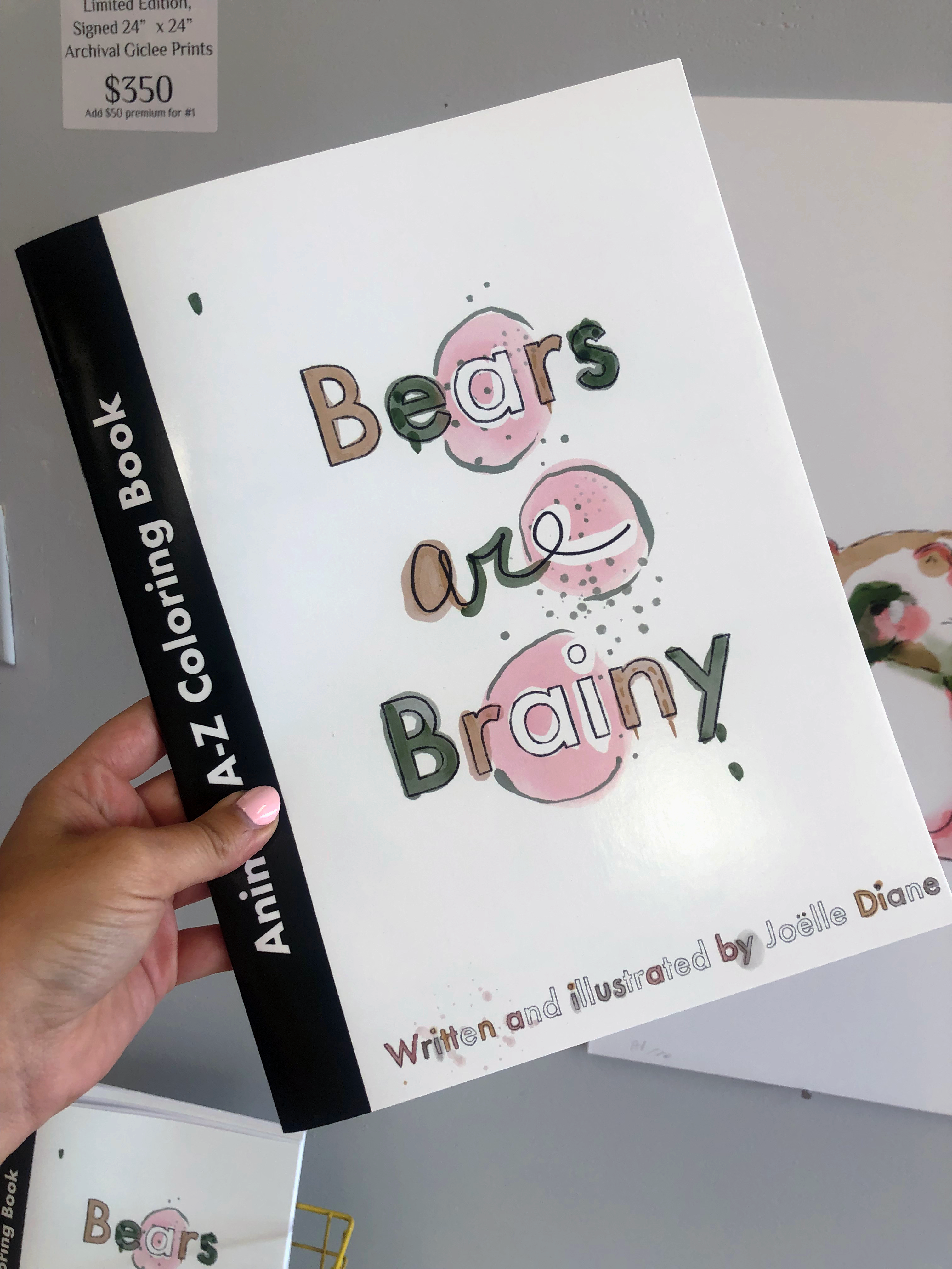 Bears Are Brainy Coloring Book