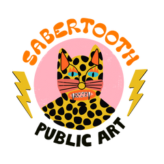 Sabertooth Public Art Logo